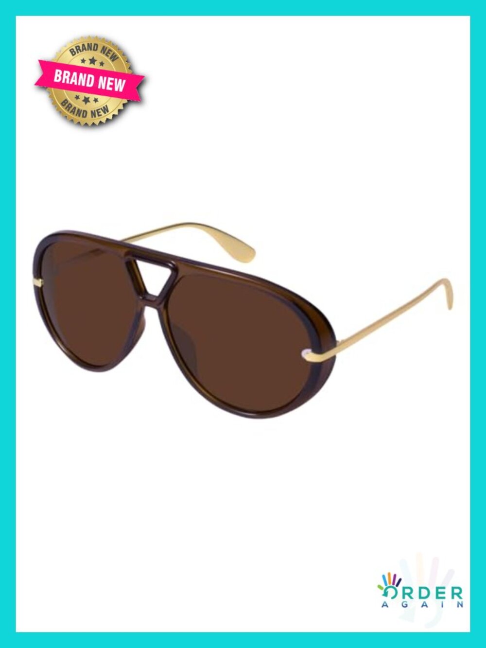 Oversized Retro Aviator Sunglasses with UV400 Protection Full Coverage Metal